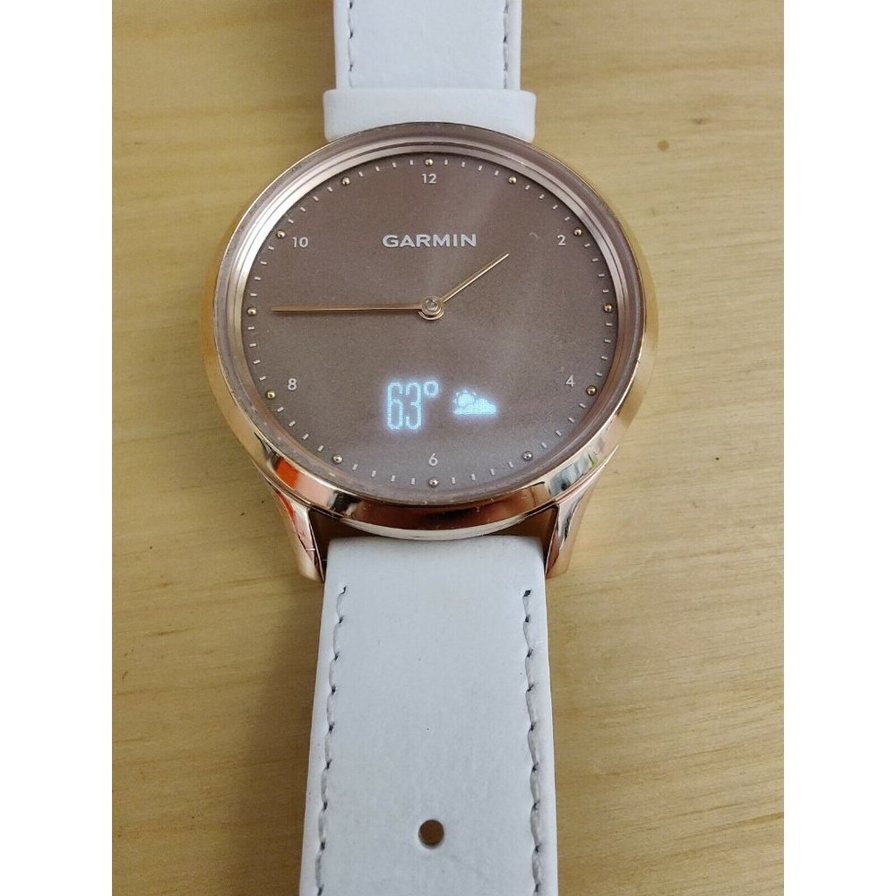 Garmin Vivomove® HR Premium 18K Rose Gold Smart Watch